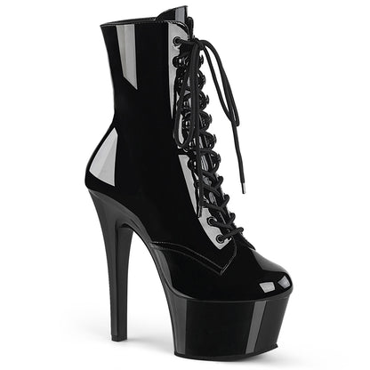 ASPIRE-1020 6" Heel, 2 1/4" PF Lace-Up Ankle BT, Side Zip
