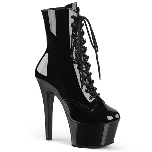 ASPIRE-1020 6" Heel, 2 1/4" PF Lace-Up Ankle BT, Side Zip