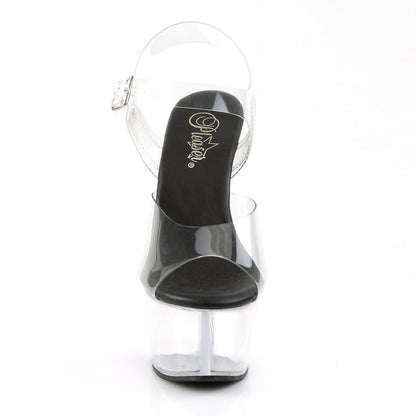 ASPIRE-608 6" Heel, 2 1/4" PF Vegan Friendly Ankle Strap Sandal