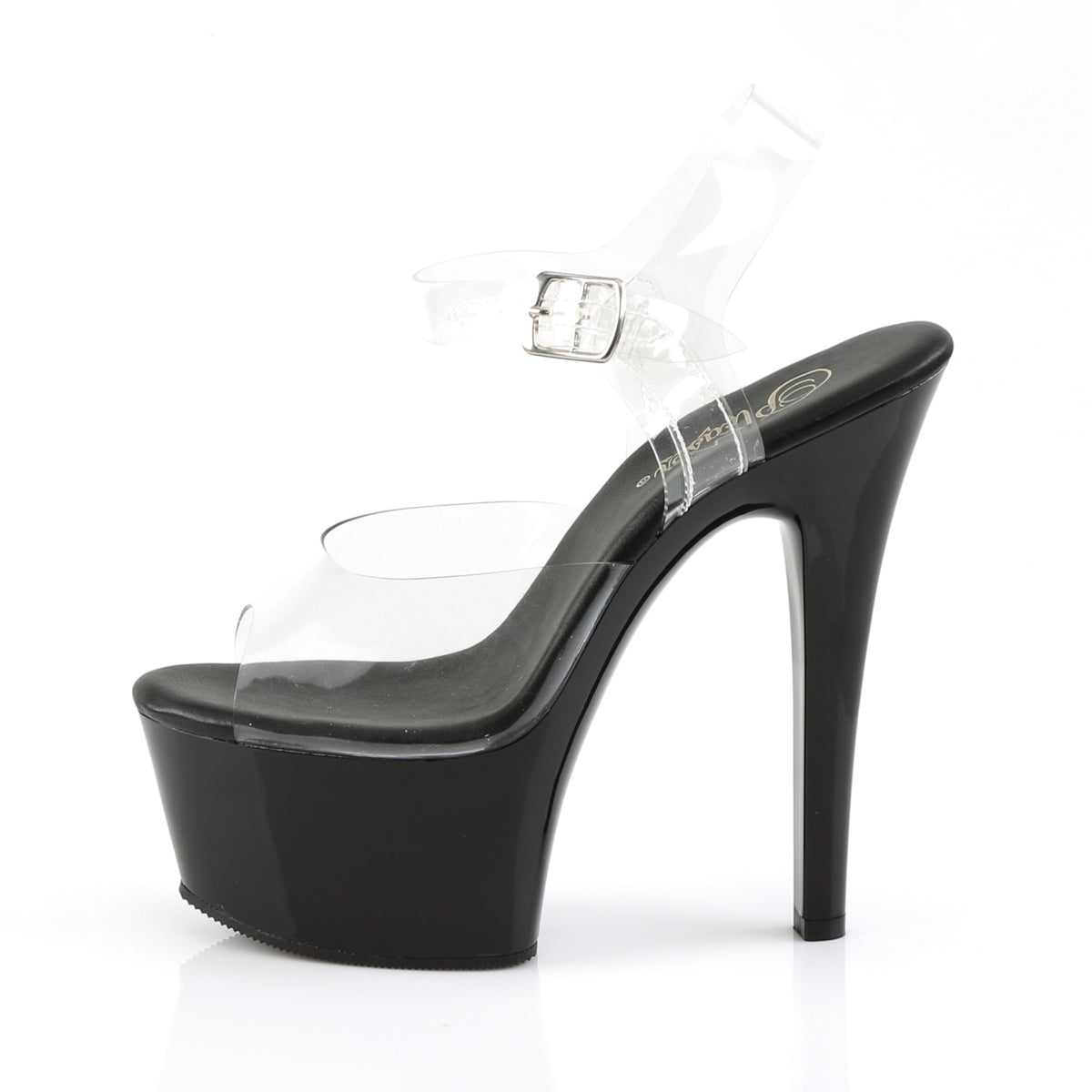 ASPIRE-608 6" Heel, 2 1/4" PF Vegan Friendly Ankle Strap Sandal