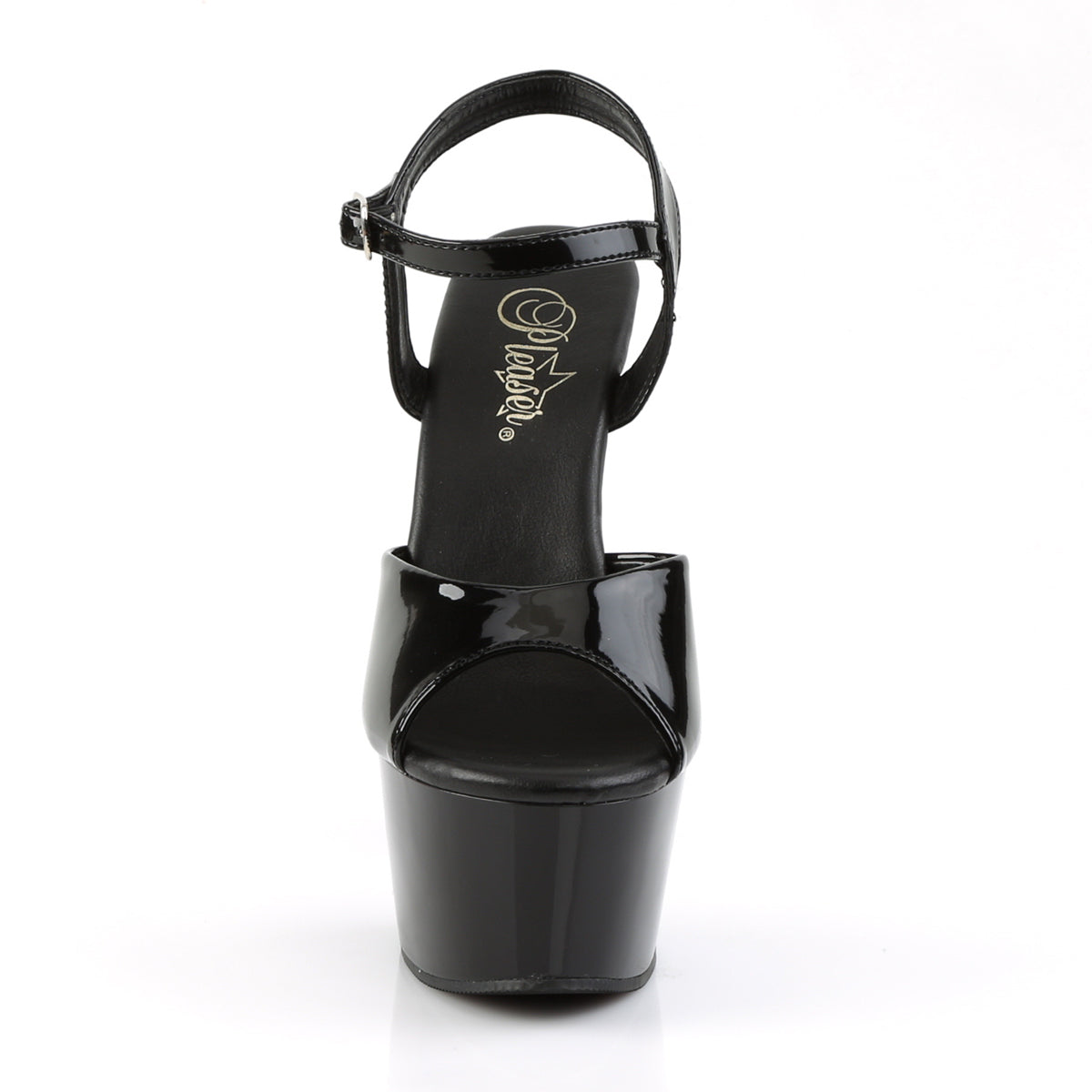 ASPIRE-609 6" Heel, 2 1/4" PF Vegan Friendly Ankle Strap Sandal