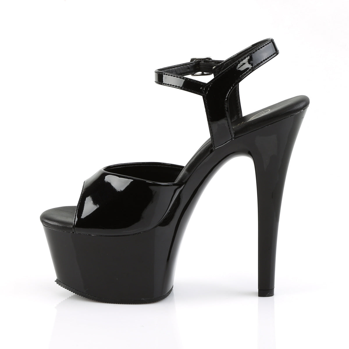 ASPIRE-609 6" Heel, 2 1/4" PF Vegan Friendly Ankle Strap Sandal