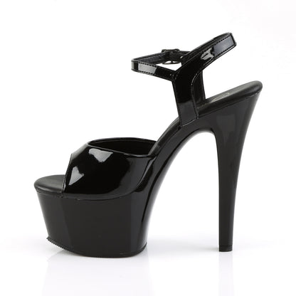 ASPIRE-609 6" Heel, 2 1/4" PF Vegan Friendly Ankle Strap Sandal