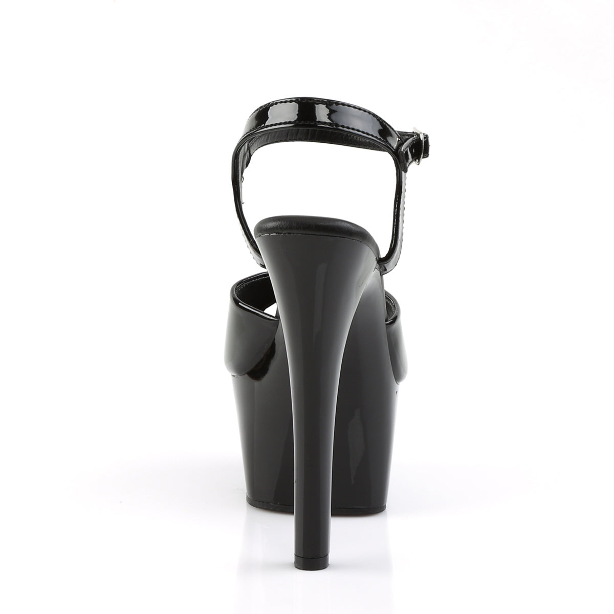 ASPIRE-609 6" Heel, 2 1/4" PF Vegan Friendly Ankle Strap Sandal