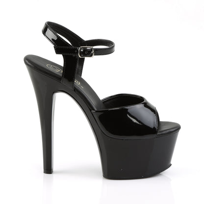 ASPIRE-609 6" Heel, 2 1/4" PF Vegan Friendly Ankle Strap Sandal