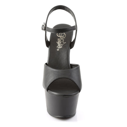 ASPIRE-609 6" Heel, 2 1/4" PF Vegan Friendly Ankle Strap Sandal