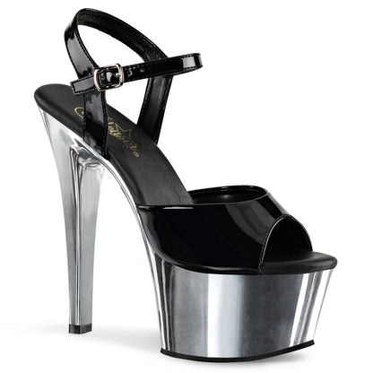 ASPIRE-609 6" Heel, 2 1/4" PF Vegan Friendly Ankle Strap Sandal