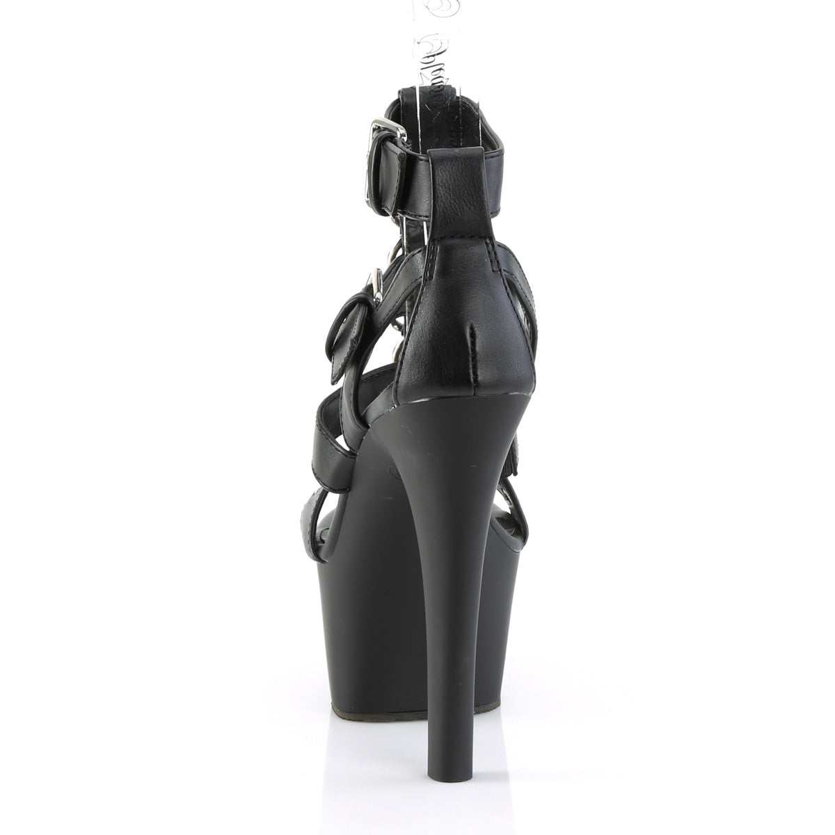 ASPIRE-658 *6" Heel, 2 1/4" PF Strappy T-Strap Close Back Sandal