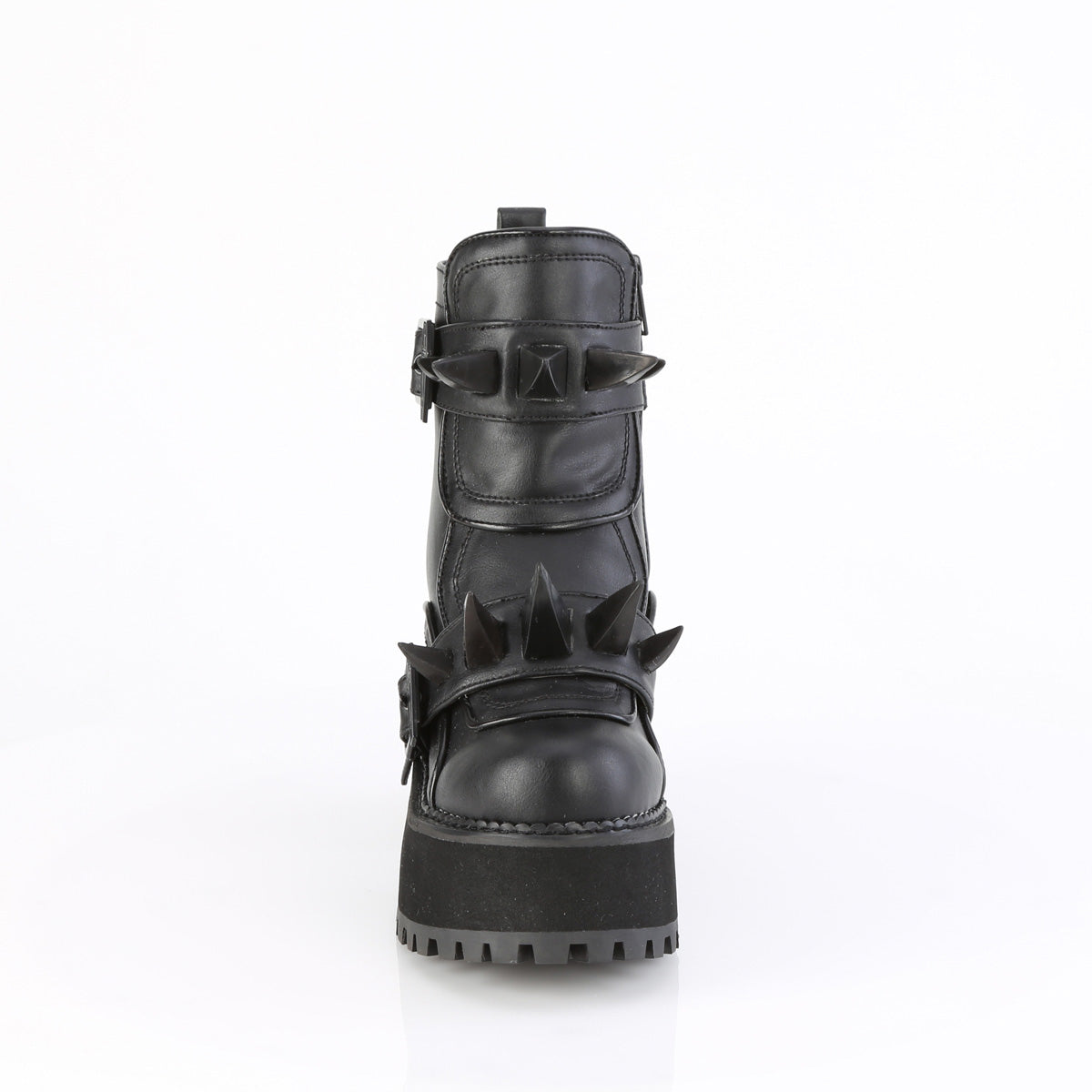 ASSAULT-72 4 3/4" Heel, 2 1/4" PF Ankle Boot, Inside Zip