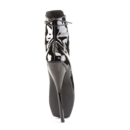 BALLET-1020 7" Spike Heel Ballet Ankle Boots