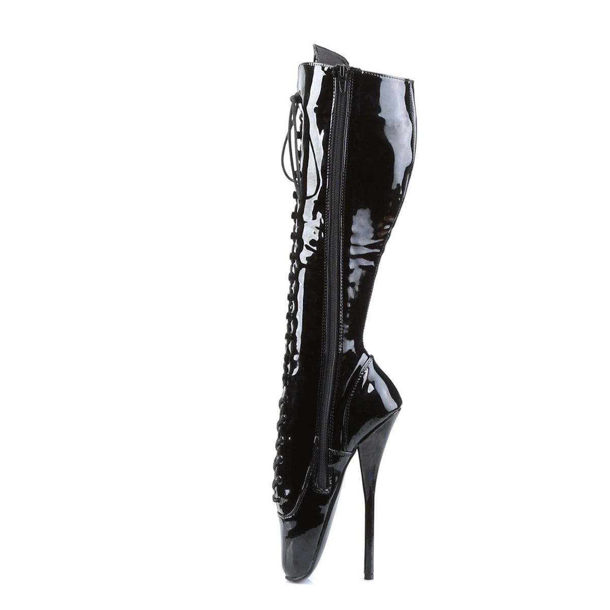 BALLET-2020 7" Spike Heel Ballet Knee Boots