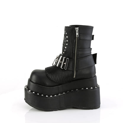 BEAR-150 4 1/2" Tiered PF Lace-Up Ankle Boot, Side Zip