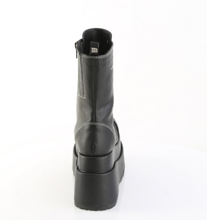 BEAR-182 4 1/2" Tiered PF Mid-Calf Boot, Inner & Outer Zip