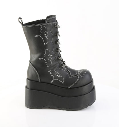 BEAR-182 4 1/2" Tiered PF Mid-Calf Boot, Inner & Outer Zip