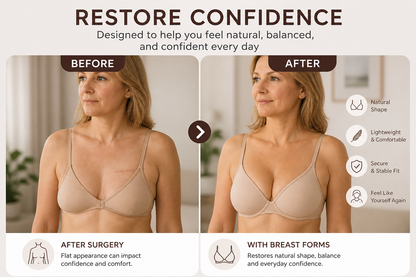 Envy Body Shop Classic Tear Drop Silicone Breast Forms