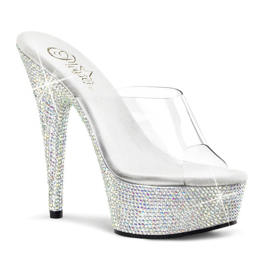 BEJEWELED-601DM 6" Heel, 1 3/4" PF Slide