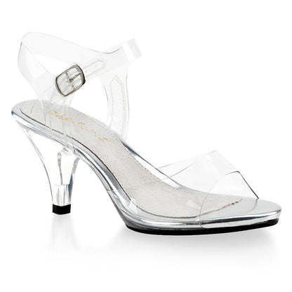 BELLE-308 *3" Heel, 1/8" PF Ankle Strap Sandal