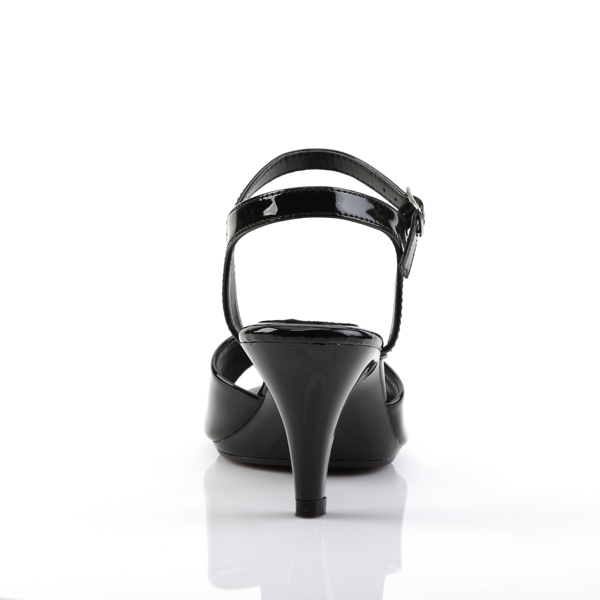 BELLE-309 3" Heel, 1/8" PF Ankle Strap Sandal