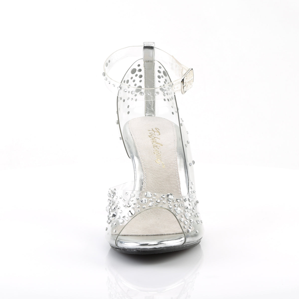 BELLE-330RS 3" Heel, 1/8" PF Ankle Strap Sandal W/ RS