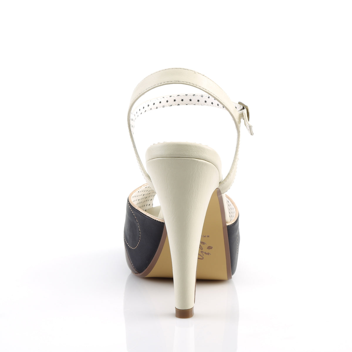 BETTIE-27 *4 1/2" Heel, 1" Hidden PF Ankle Strap Sandal