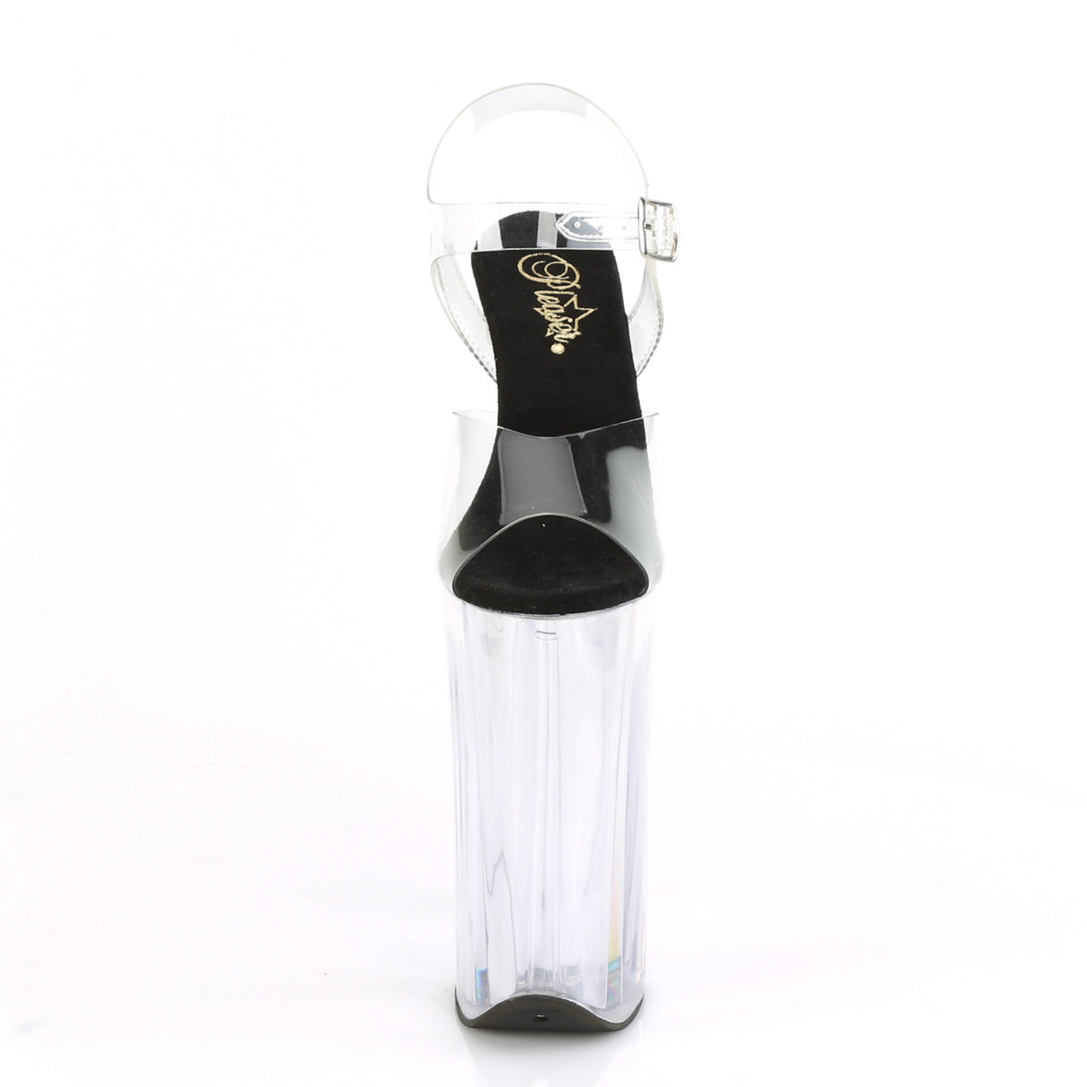 BEYOND-008 10" Heel, 6 1/4" PF Ankle Strap Sandal