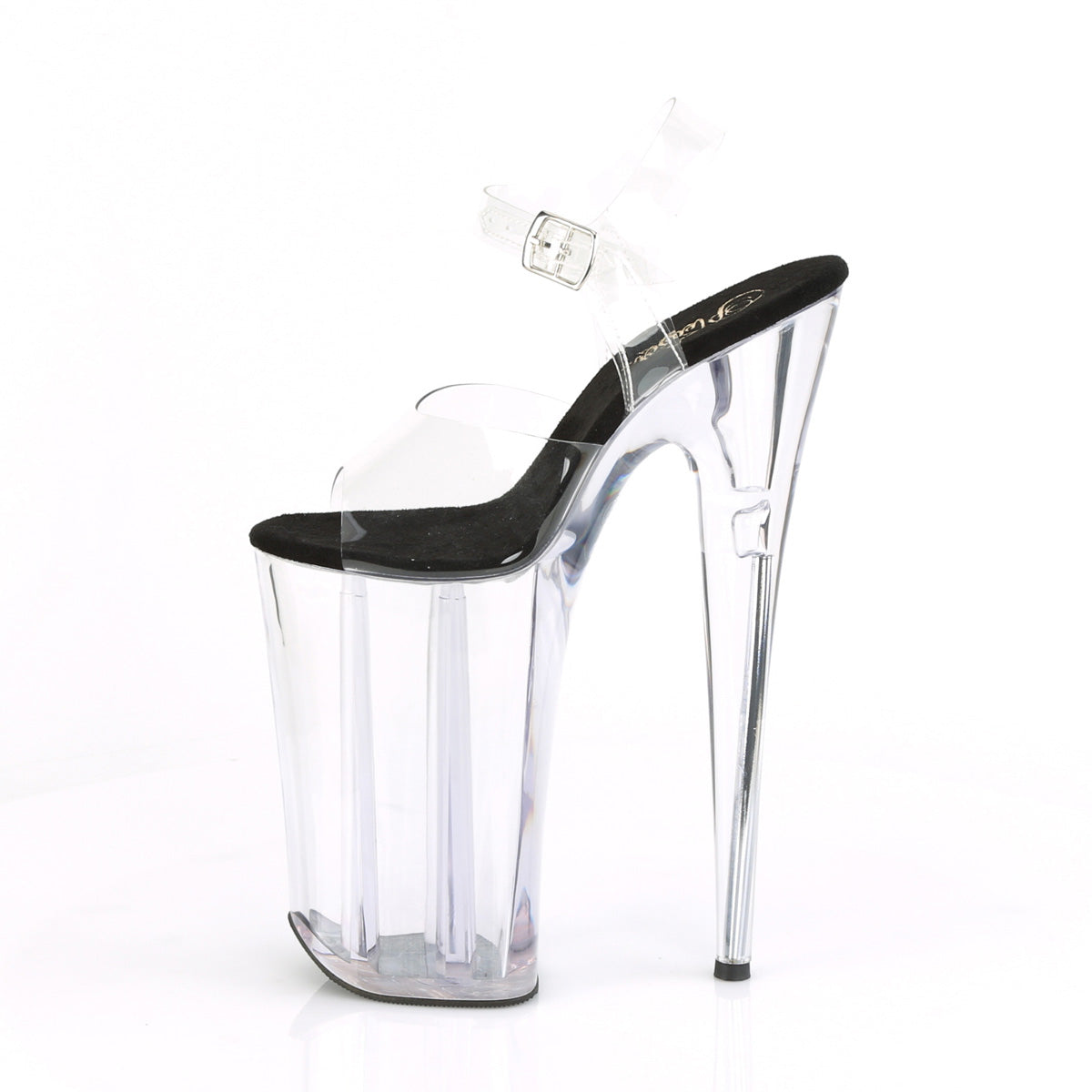 BEYOND-008 10" Heel, 6 1/4" PF Ankle Strap Sandal