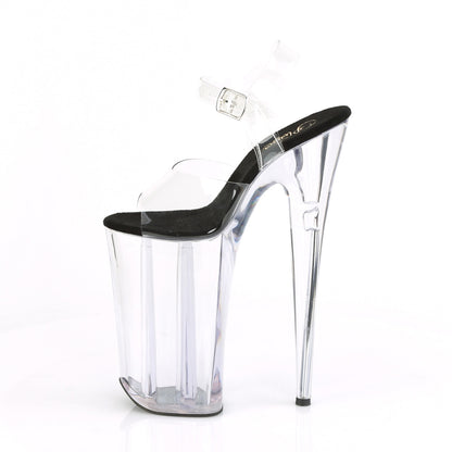 BEYOND-008 10" Heel, 6 1/4" PF Ankle Strap Sandal