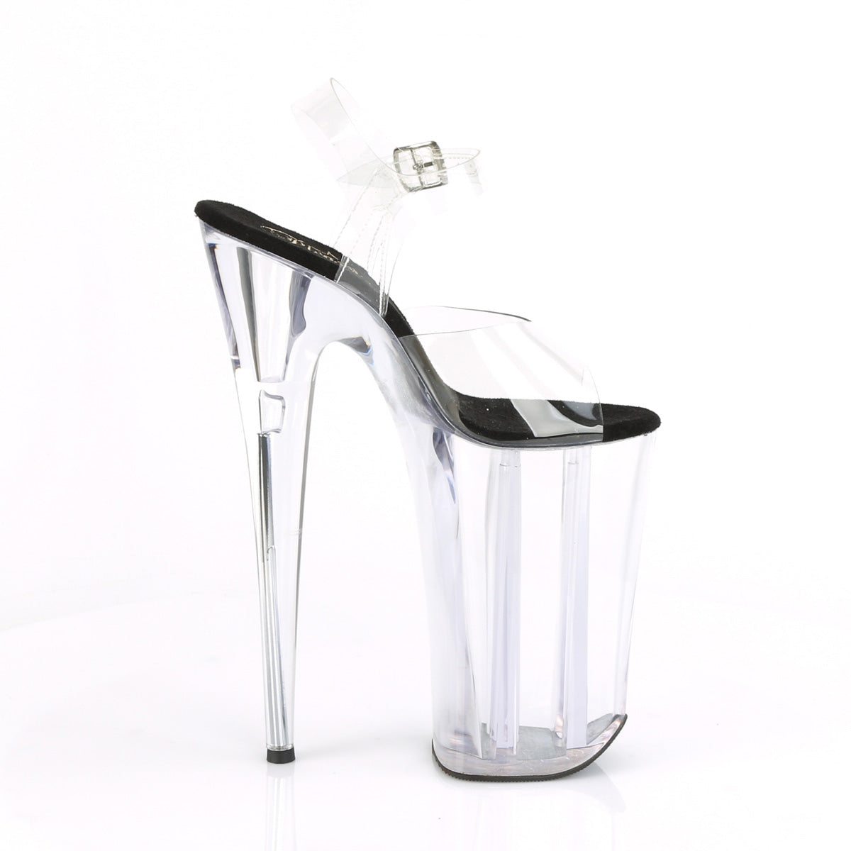 BEYOND-008 10" Heel, 6 1/4" PF Ankle Strap Sandal
