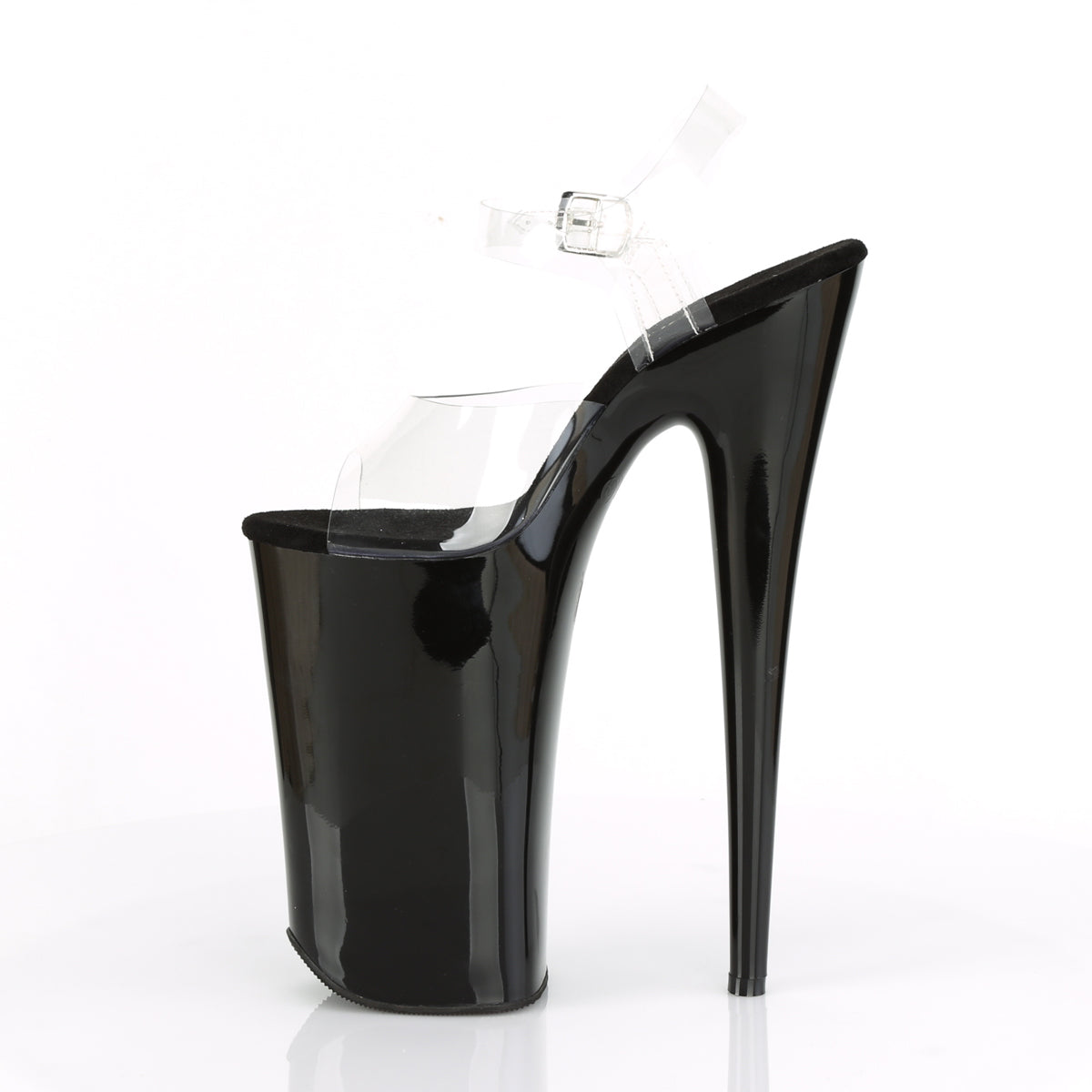 BEYOND-008 10" Heel, 6 1/4" PF Ankle Strap Sandal