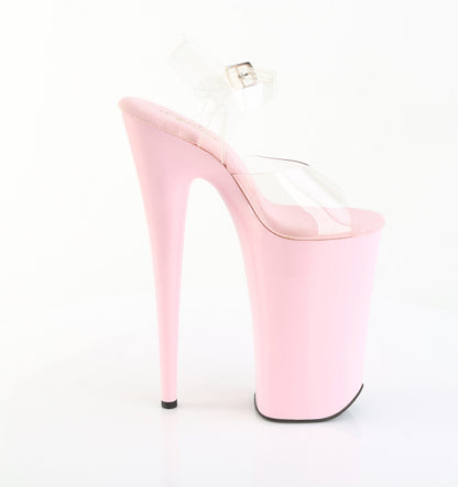 BEYOND-008 10" Heel, 6 1/4" PF Ankle Strap Sandal