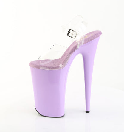 BEYOND-008 10" Heel, 6 1/4" PF Ankle Strap Sandal