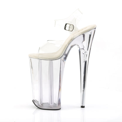 BEYOND-008 10" Heel, 6 1/4" PF Ankle Strap Sandal