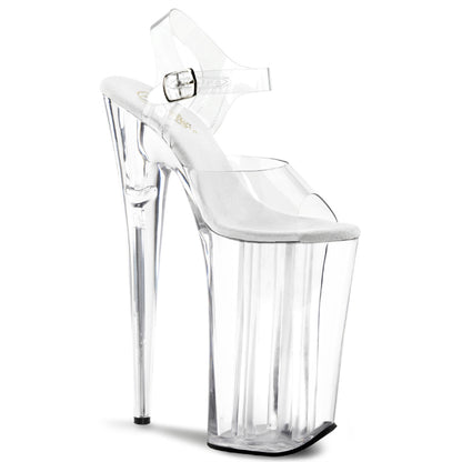 BEYOND-008 10" Heel, 6 1/4" PF Ankle Strap Sandal