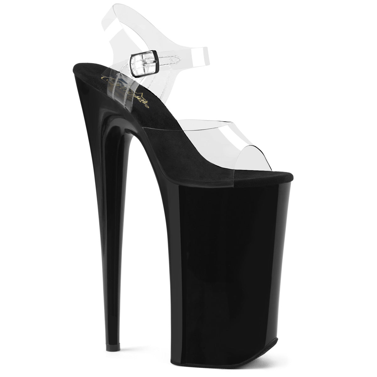 BEYOND-008 10" Heel, 6 1/4" PF Ankle Strap Sandal