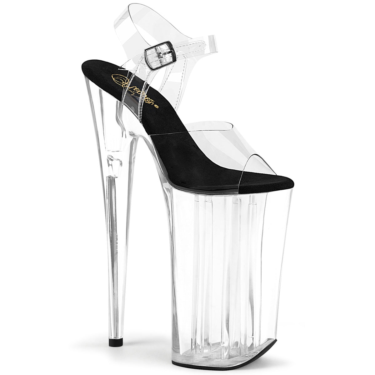 BEYOND-008 10" Heel, 6 1/4" PF Ankle Strap Sandal