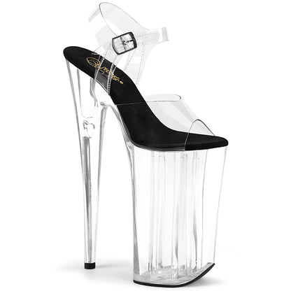 BEYOND-008 10" Heel, 6 1/4" PF Ankle Strap Sandal