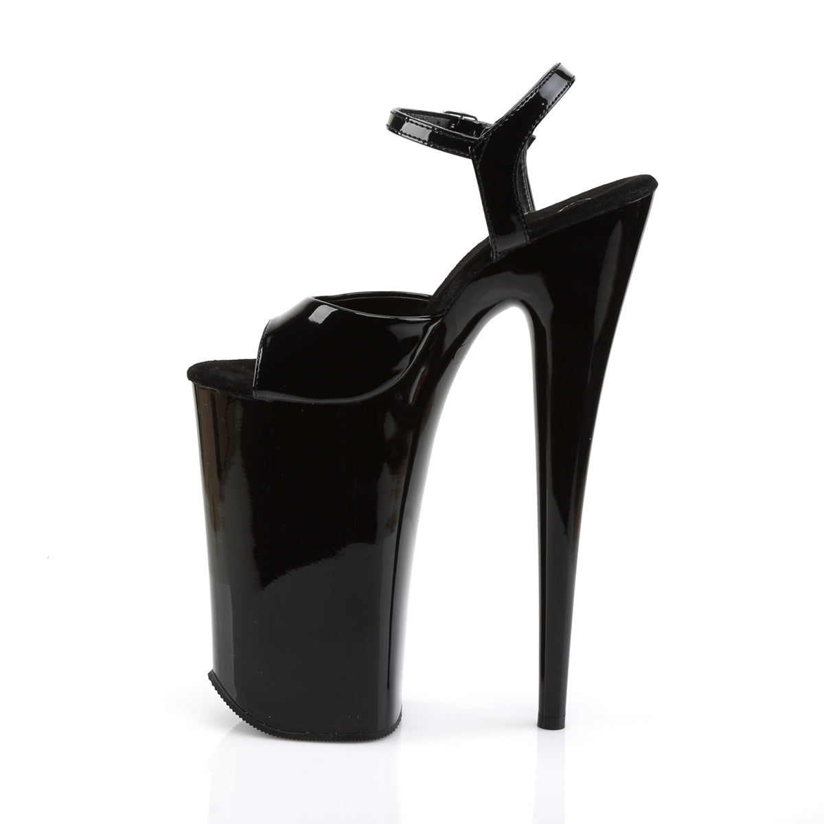 BEYOND-009 10" Heel, 6 1/4" PF Ankle Strap Sandal