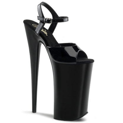 BEYOND-009 10" Heel, 6 1/4" PF Ankle Strap Sandal
