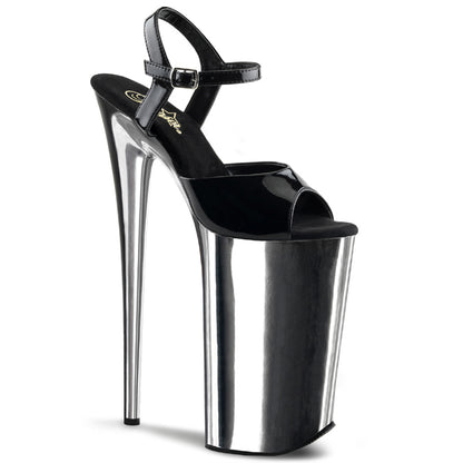 BEYOND-009 10" Heel, 6 1/4" PF Ankle Strap Sandal