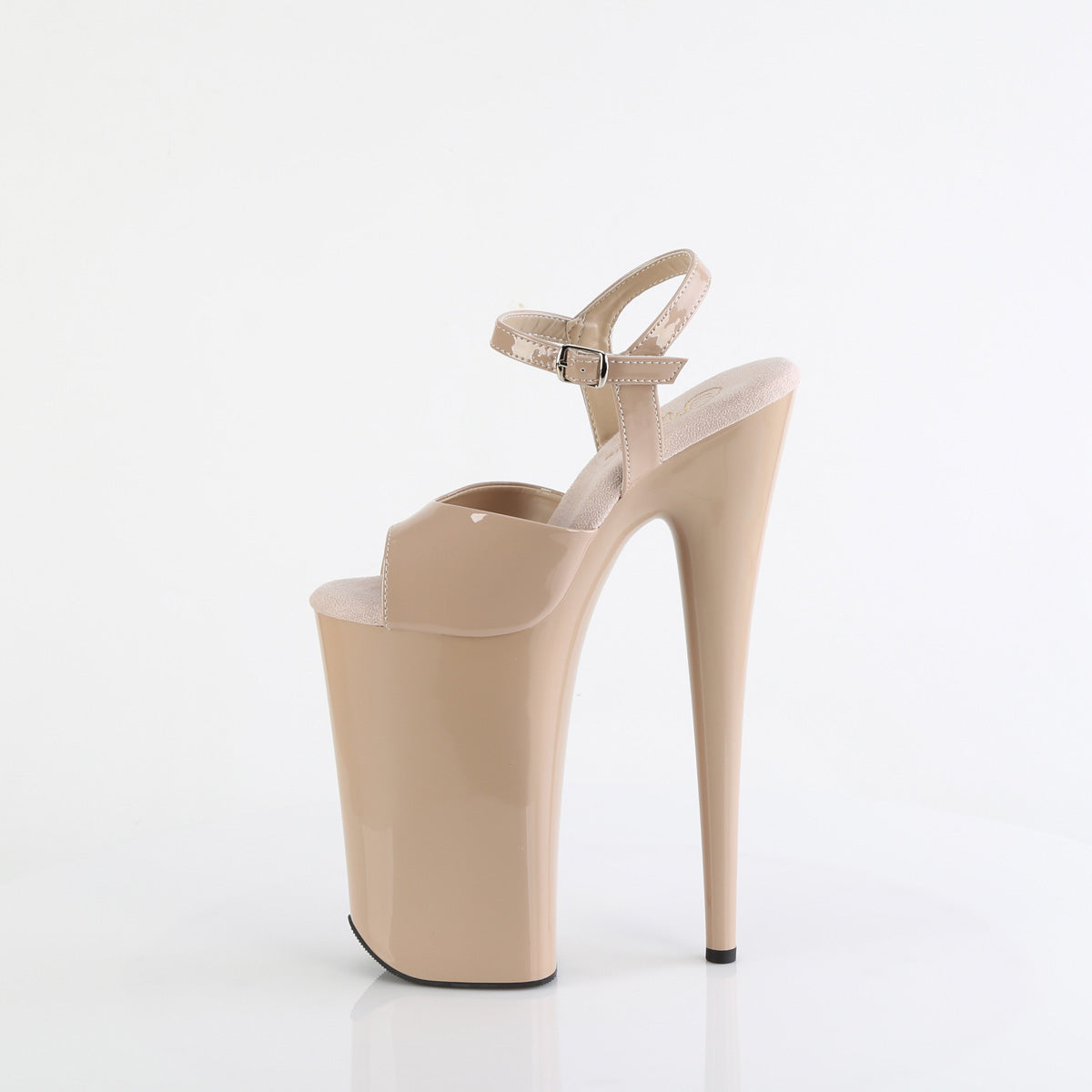 BEYOND-009 10" Heel, 6 1/4" PF Ankle Strap Sandal