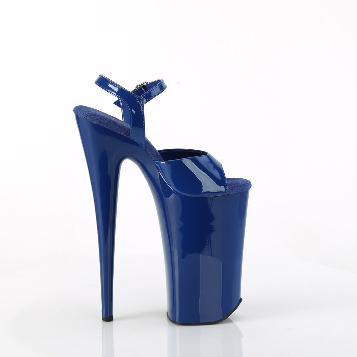 BEYOND-009 10" Heel, 6 1/4" PF Ankle Strap Sandal