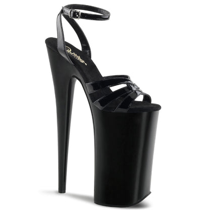 BEYOND-012 *10" Heel, 6 1/4" PF Wrap Around Ankle Strap Sandal