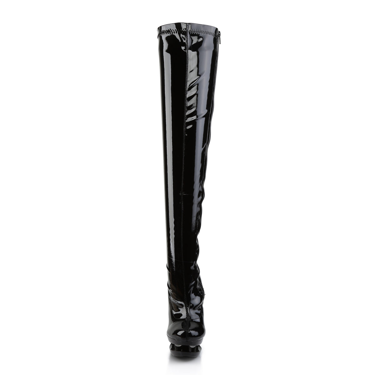 BLONDIE-3000 *6" Heel, 1 1/2" Dual PF Thigh High Boot