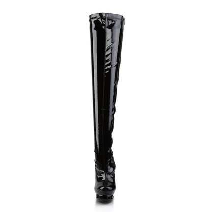 BLONDIE-3000 *6" Heel, 1 1/2" Dual PF Thigh High Boot