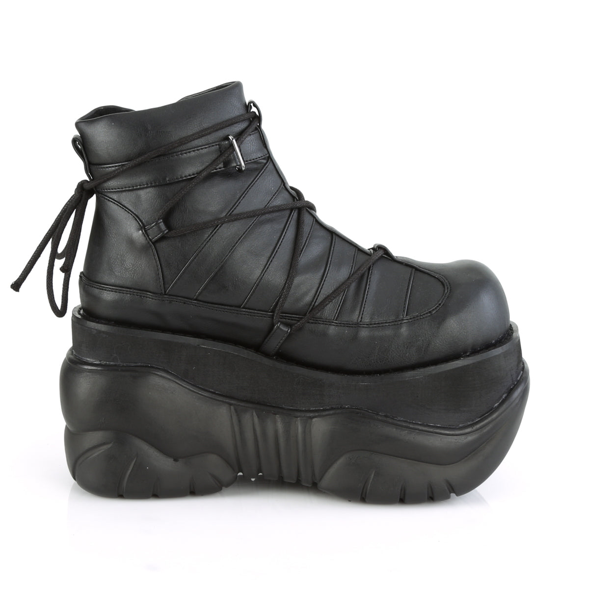 BOXER-13 4" PF Ankle Bootie w/ Hook N' Loop Straps
