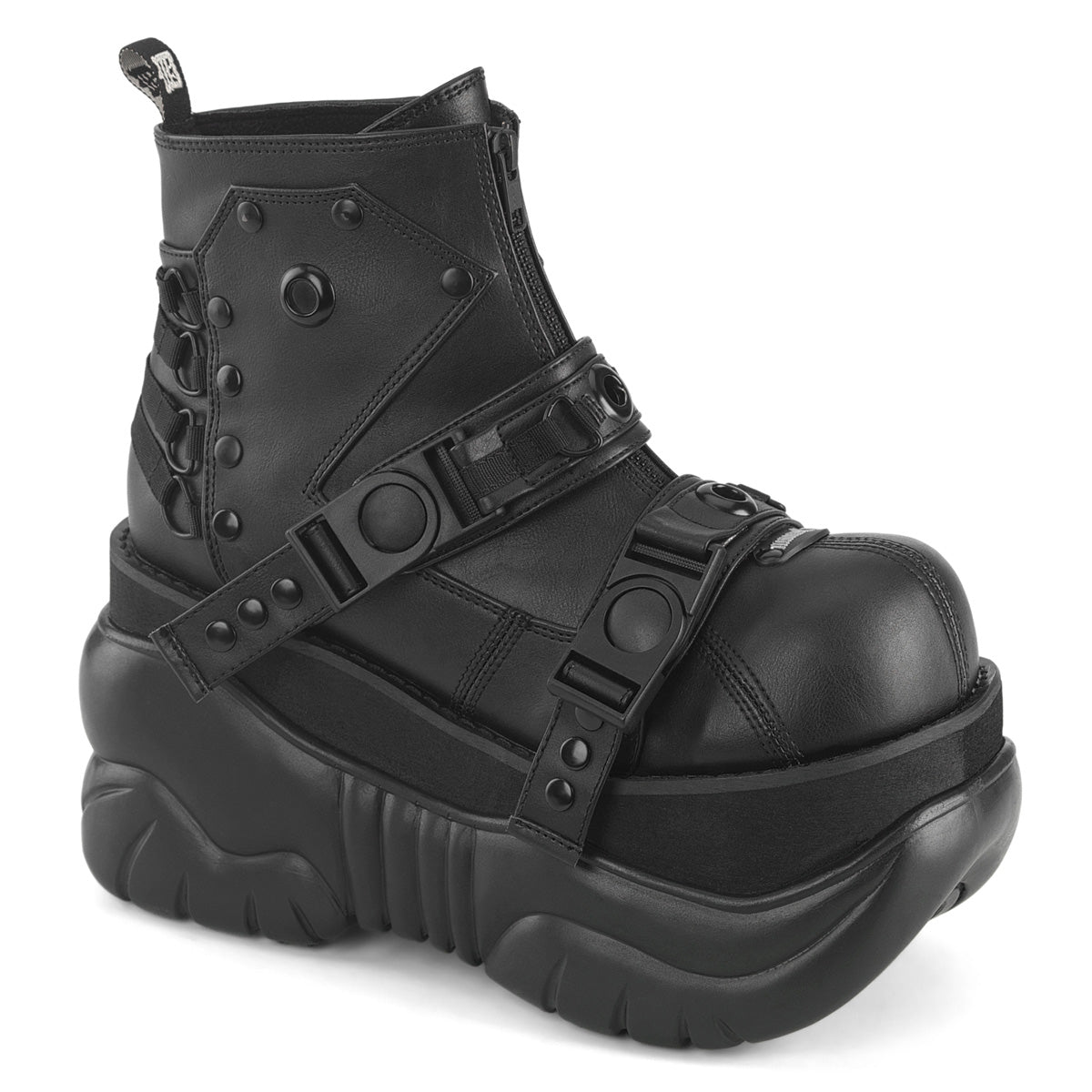 BOXER-60 3" PF Ankle Boot, Back Zip