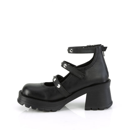 BRATTY-30 2 3/4" Heel, 1" Platform Ankle High Strappy Shoe