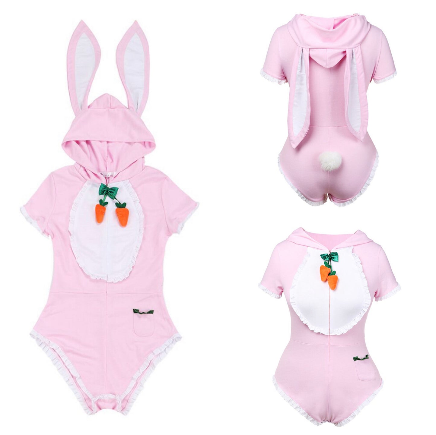 PINK HONEY BUNNY ROMPER