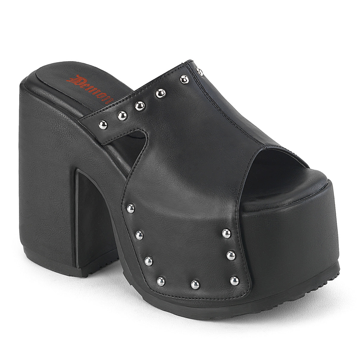 CAMEL-109 5" Chunky Heel, 3" Platform Slide