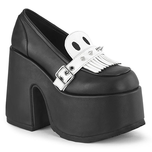 CAMEL-58 *5" Chunky Heel, 3" Platform Oxford Shoe